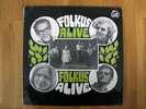 FOLKUS ALIVE RARE SIGNED VINYL LP ALBUM THULE RECORDS FOLK SLP102 1970 VG+/VG+