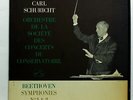 FALP 573 - CARL SCHURICHT - BEETHOVEN symphonies nos.1 & 2 EMI LVDSM LP EX+