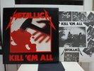 METALLICA / KILL 'EM ALL, RARE KOREA ORIG. VERTIGO LP w/INSERT THRASH METAL NM