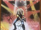 Iron Maiden Maiden Japan 12” Ep Signed Autograph Steve Dave Adrian Paul EEC Live