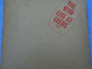 The Who, Live At Leeds vinyl LP with inserts and paper cover, 1970