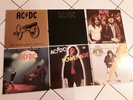 6 Stk. AC/DC  LP Vinyl Schallplatte Metal HIGHWAY TO HELL, POWERAGE BACK IN ...