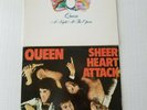 Queen Sheer Heart Attack Album 1974 Elektra 7E-1026 Night At the Opera 1975 7E10