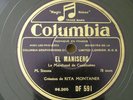 Rita Montaner El Manisero 78RPM French Columbia DF 591