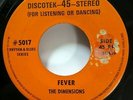 DIMENSIONS 45 One Way / Fever SEEBURG jazz funk VG++  JF 94