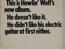 HOWLIN WOLF: Howlin’ Wolf Album US Cadet Concept Blues LP NM- Vinyl ‘69