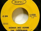 YARDBIRDS 45 Goodnight Sweet Josephine / Think About It EPIC Jimmy Page    JF 91