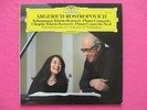 Argerich*Rostropovich SCHUMANN & CHOPIN:Piano Concerto No.2 DGG Stereo * NM