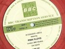 PINK FLOYD - BBC Transcription  LP Red Marble Color VINYL Show  #280 1969 Studio