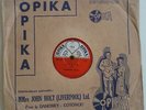 DAHOMEY 78 RPM OPIKA 1554 FOLK PERCUSSION VOICES HOUESSIN THOMAS HEAR