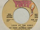 45rpm GIANT JELLYBEAN COPOUT: Awake In A Dream / Look At The Girls DJ VG+