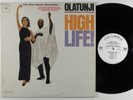 OLATUNJI & HIS DRUMS OF PASSION High Life  COLUMBIA LP VG++/VG+ wlp mono 2-eye *