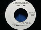 Beatles Dialogue From Motion Picture Let It Be 1970 Apple Single Sided Promo 45