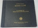 International Morse Code, Practical Instruction 5 Record Set In Binder