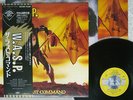 W.A.S.P. LAST COMMAND CAPITOL S33-1001 Japan OBI POSTER VINYL LP