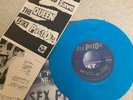 Sex Pistols - God Save The Queen / Did You No Wrong Blue Vinyl Repro