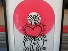 ORIGINAL KEITH HARING ART COVER VINYL ARE YOU READY FOR LOVE MINT IN FRAME