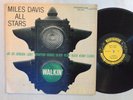 JAZZ LP - MILES DAVIS ALL STARS WALKIN' Prestige 7076 DG MONO 446 W. 50th ST RVG