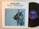 JAZZ LP - DOUG WATKINS QUINTET Feat YUSEF LATEEF - SOULNIK New Jazz MONO DG VG++