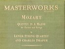 281g4. Lener String Qt. - Quintet in A Major (Mozart, K. 581) - Columbia 124 (4)