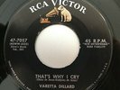 VARETTA DILLARD   That's Why I Cry.'57 northern popcorn mod soul 45. RCA. EX.MP3