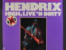 JIMI HENDRIX: High, Live 'n Dirty LP Sealed (red vinyl, corner ding)