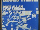 DAVIE ALLAN & THE ARROWS: Blues Theme LP (Mono, drill hole, small woc, corner b