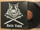 Rare BATTLE RUINS Glorious Dead Lp 1ST PRESS hardcore punk oi skinhead templars