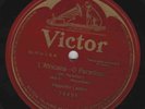 Hipolito Lazaro – 78 rpm Victor 74495: Africana-O Paradiso; V+ cond