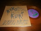 king kurt zulu beat orange vinyl   rare indi single
