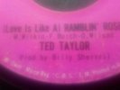 Love Is Like A Rambling Rose, Ted Taylor, Northern, Import On US Okeh Records