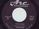 RAVENS Young Blood/Sincerely (Arc) |Very OBSCURE Killer Canadian Rocker 45 HEAR