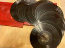 Library of 14 Vintage 78 RPM Sound Effect Records-1940's for Radio-VG+ in folios