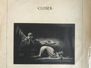 JOY DIVISION CLOSER LP FACTORY UK 1980 A1/B1 RUBY RED TRANSLUCENT PRO CLEANED