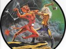 IRON MAIDEN Run To The Hills on EMI heavy metal picture disc 45 HEAR