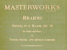 282g4.  Toscha Seidel & Arthur Loesser - Sonata in G (Brahms, Op. 78) - Col 155