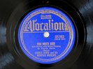 Vocalion 05393 - Charlie Burse - Too Much Beef / Brand New Day Blues - E