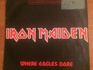IRON MAIDEN ‘WHERE EAGLES DARE’ 1984 SPANISH PROMO 7”