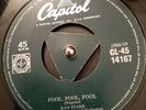 Kay Starr ?– Fool, Fool, Fool / Kay's Lament vinyl 7