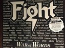 RSD Fight WAR OF WORDS sealed LP Rob Halford JUDAS PRIEST White Black Splatter