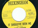 TX Garage Robb London BECKINGHAM 1085 It should've been me / Who'll be the one ?