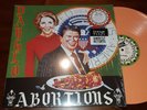 Dayglo Abortions - Feed Us A Fetus LP ORANGE VINYL d.o.a. neos snfu punk