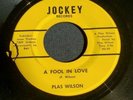 Obscure Deep Soul 45 Plas Wilson JOCKEY I'm Tired HEAR