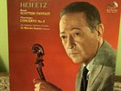 Vinyl Bruch  Scottish Fantasy Vieuxtemps Concerto No.5 Heifetz RCA LSC2603 5S/7S