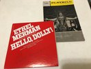 Ethel Merman Autographed 45 of songs from Hello Dolly & Playbill