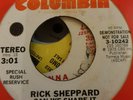 RICK SHEPPARD-CAN WE SHARE IT Columbia Promo Modern Soul