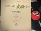ANGEL 35572 LP: Michael Rabin - Mendelssohn Violin Concerto, Ravel etc - 1958 UK