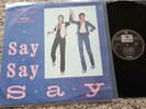 Paul McCartney & Michael Jackson - Say say say 12'' Disco Vinyl AUSTRALIA