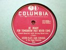 FLATT and SCRUGGS  Be Ready For Tomorrow May Never Come  Columbia 1954 10
