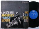 CANNONBALL ADDERLEY/MILT JACKSON Things Are Getting Better RIVERSIDE LP mono *
